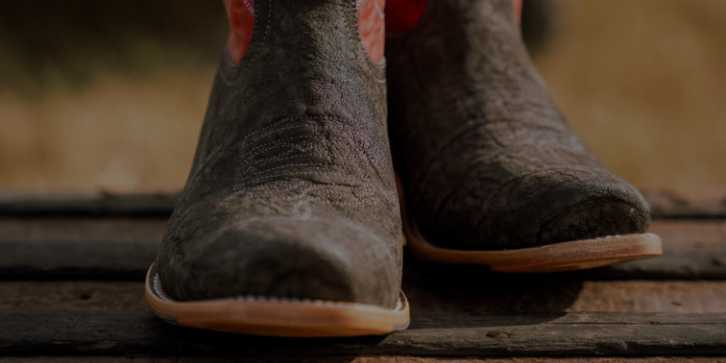 NEW: Horse Power Top Hand Elephant Cowboy Boots!