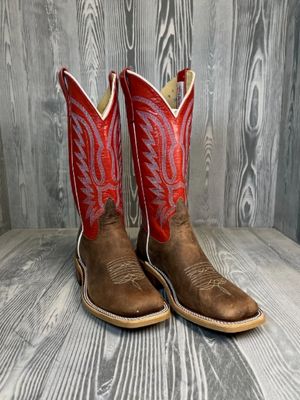 Men's Anderson Bean Tan Pent Bison Vintage Bison with 13" Bryony Kidskin Tops